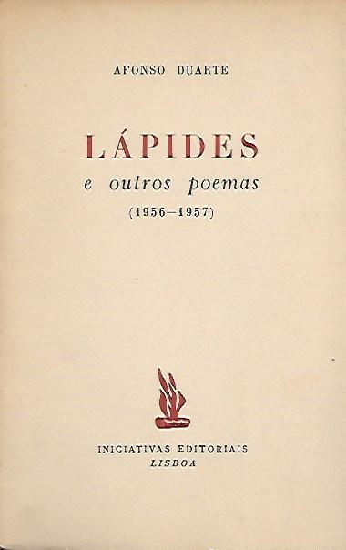Lápides e outros poemas (1956-1957)