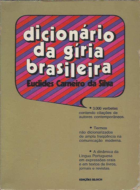 Dicionário da gíria brasileira