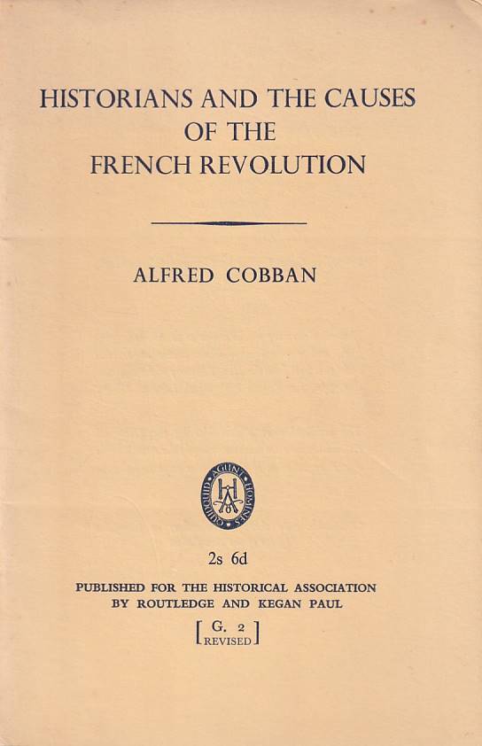 Historians and the causes of the French Revolution