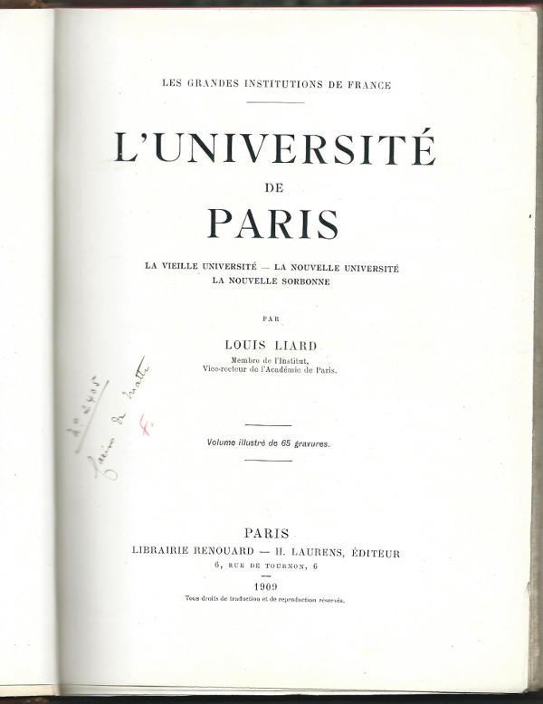 L'Université de Paris