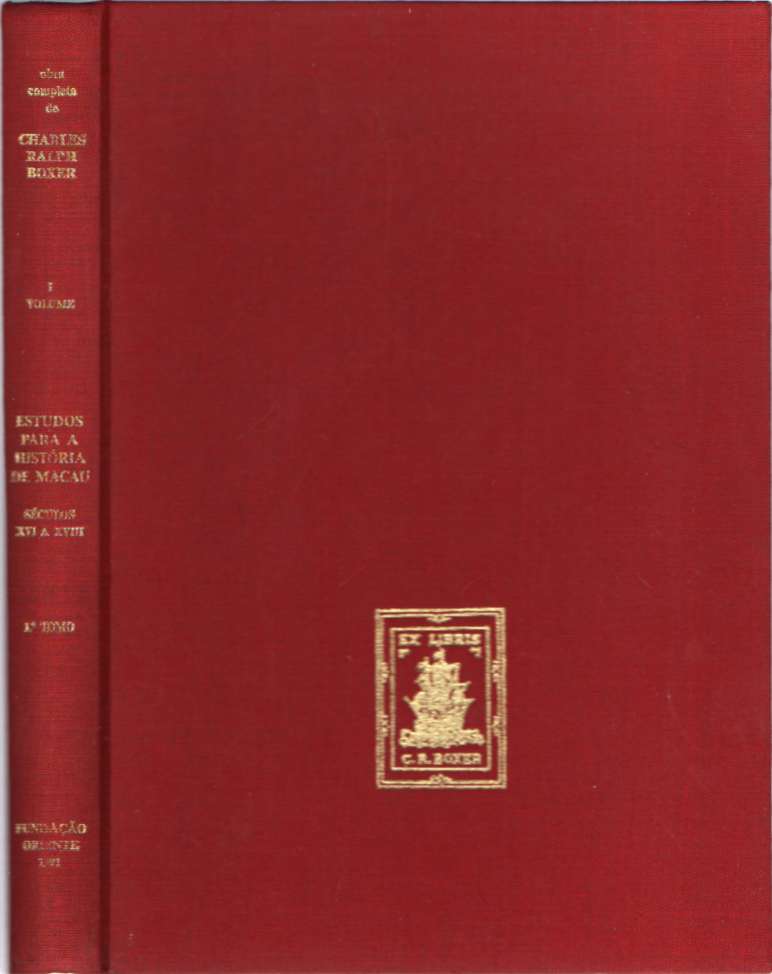 Estudos para a história de Macau – Vol. 1 Tomo 1