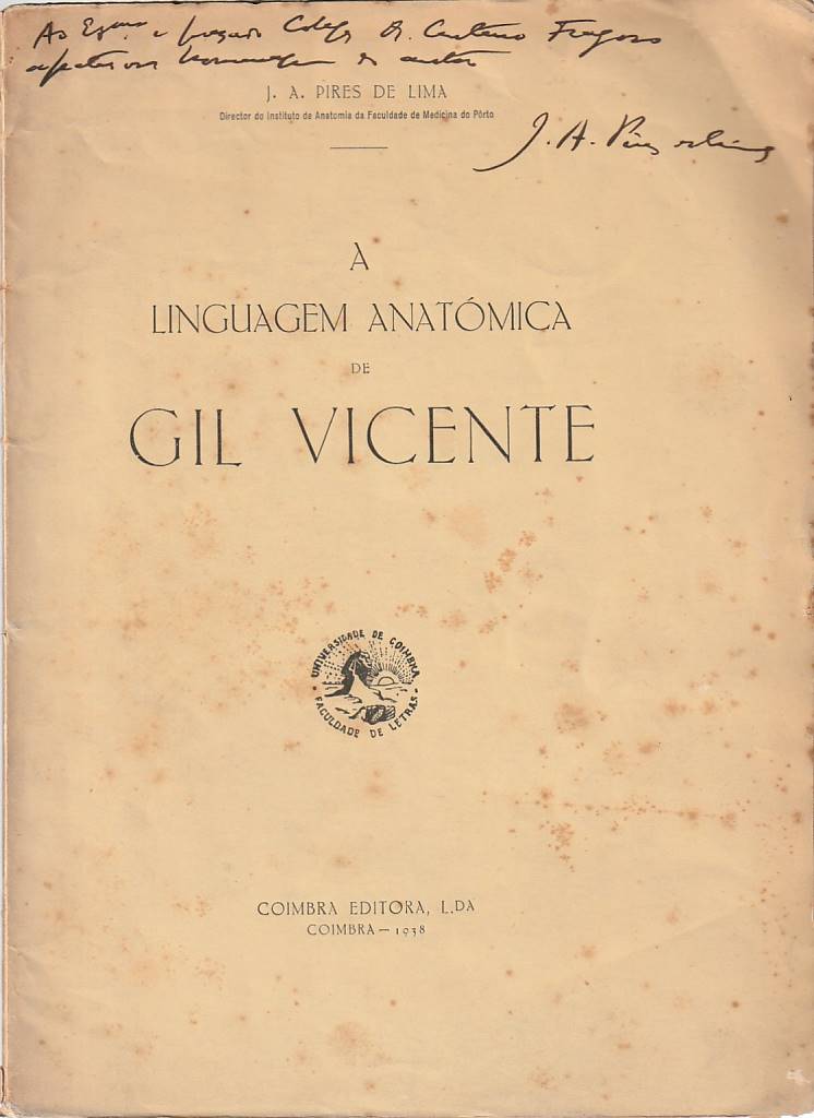 A linguagem anatómica de Gil Vicente