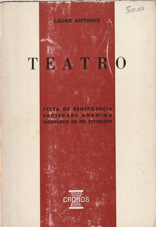Teatro – Três peças em um acto – Lauro António