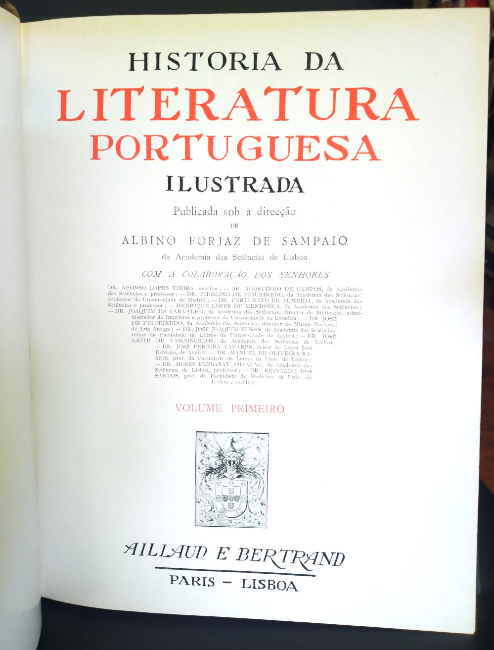 Hist ria Da Literatura Portuguesa Ilustrada 3 Volumes