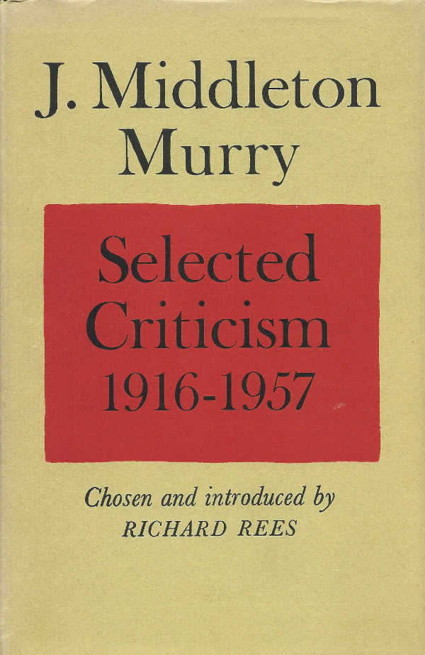 selected-criticism-1916-1957
