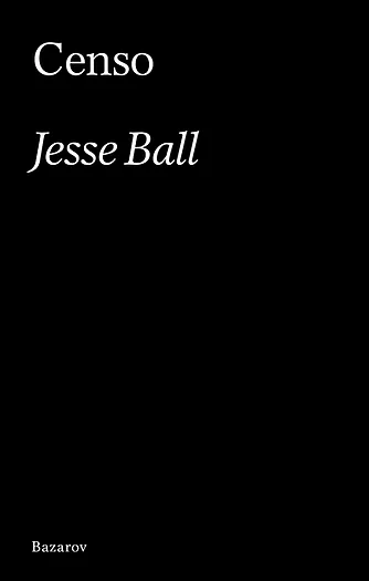 Censo – Jesse Ball