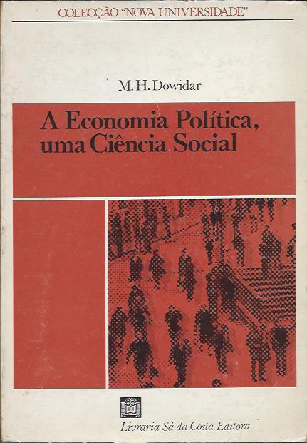 A economia política, uma ciência social
