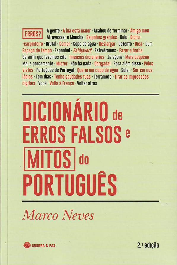 Dicionário de erros falsos e mitos do português