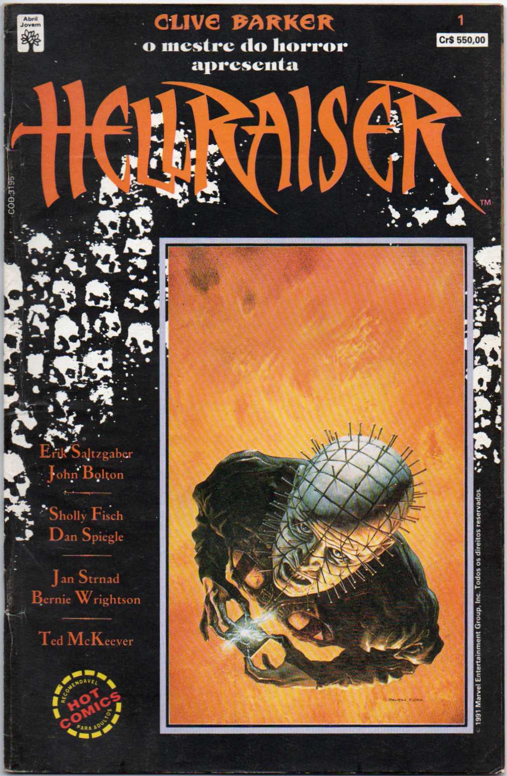 Hellraiser em 4 volumes