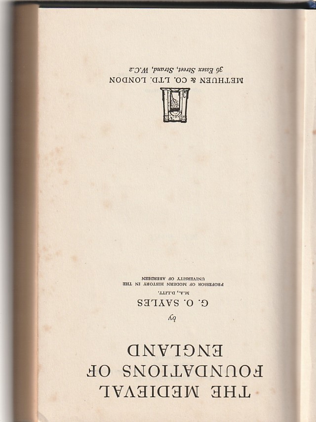 The medieval foundations of England