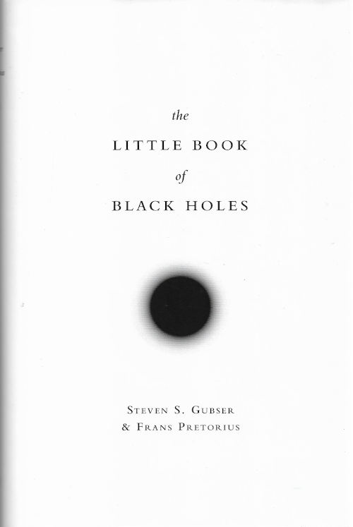 The little book of black holes