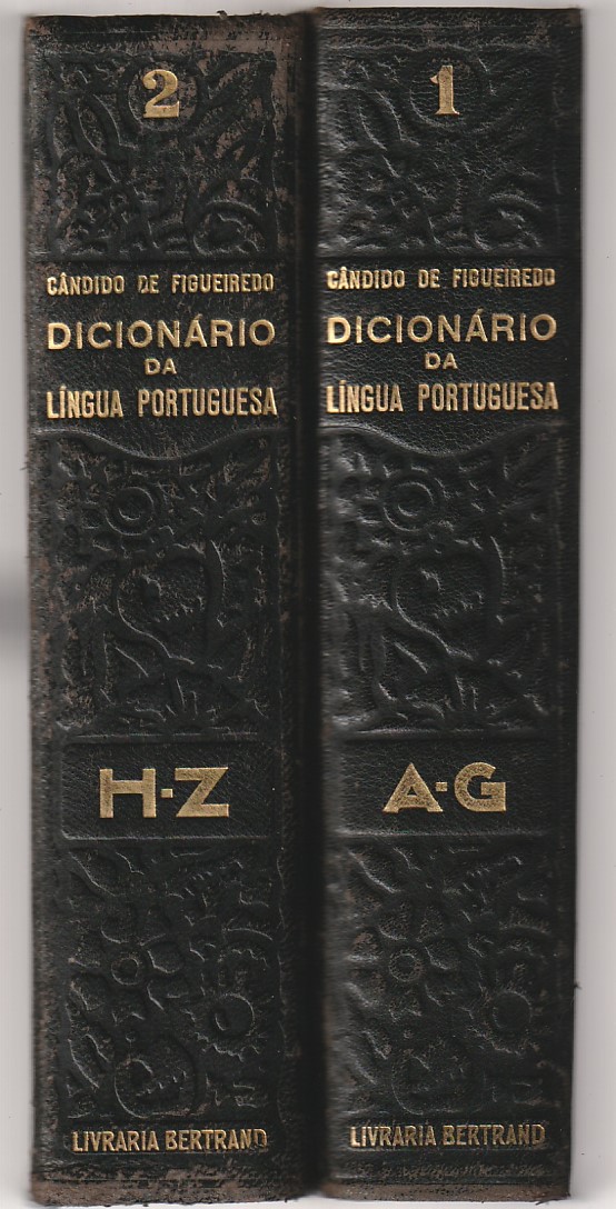 Cândido de Figueiredo – Dicionário da língua portuguesa – 2 volumes