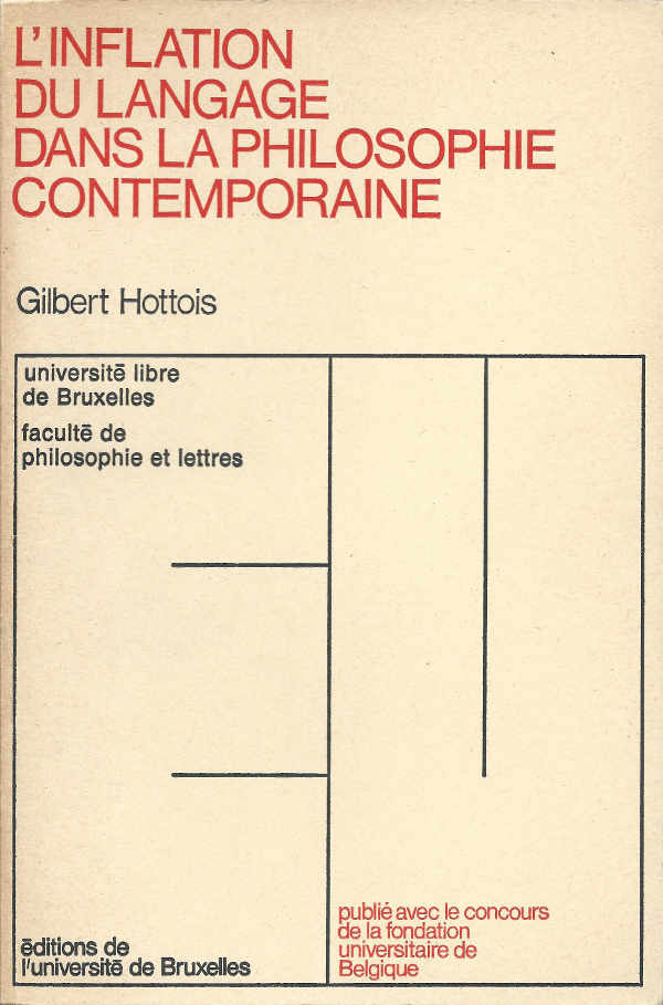 L'inflation du langage dans la philosophie contemporaine