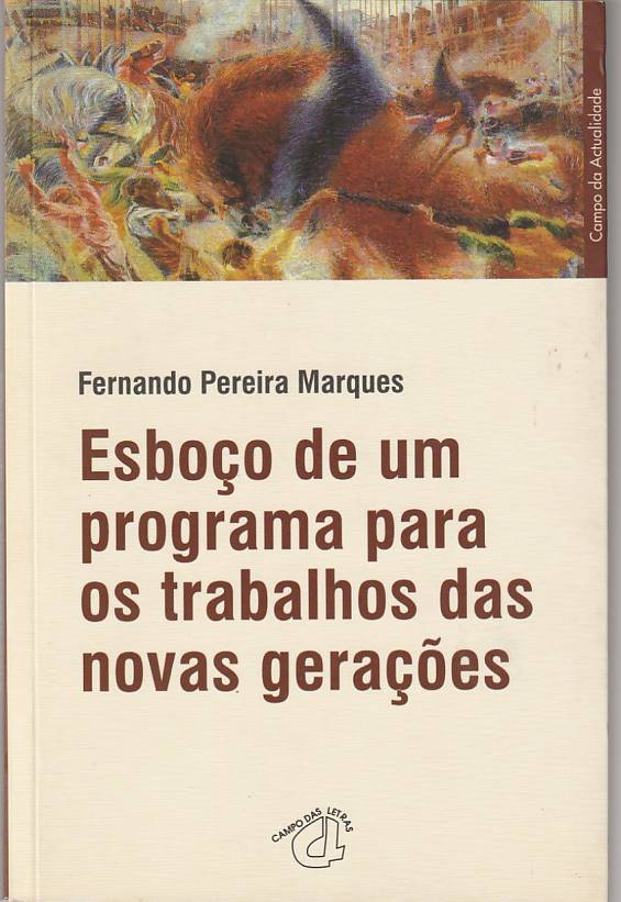Esboço de um programa para os trabalhos das novas gerações