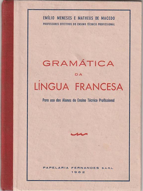 Gramática da Língua Francesa (EM.MM)