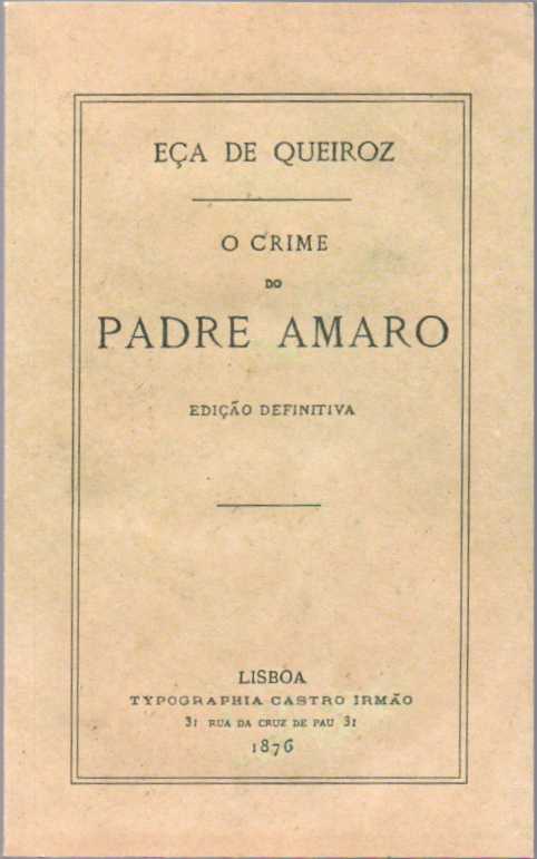 O crime do Padre Amaro (Fac-simile)