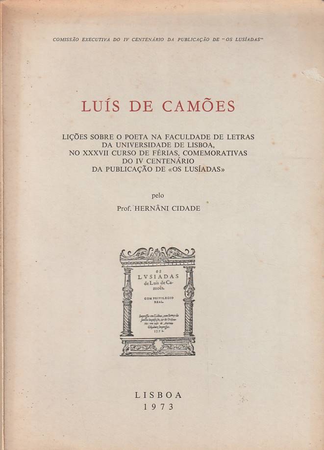 Luís de Camões – Lições sobre o poeta na Faculdade de Letras