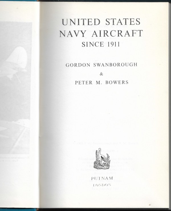 United States navy aircraft since 1911 – 2 volumes