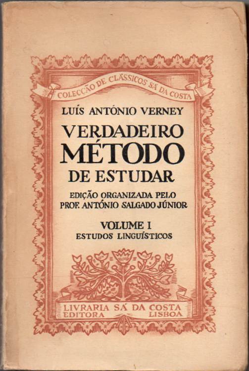 Verdadeiro método de estudar Vol. 1 – Estudos linguísticos