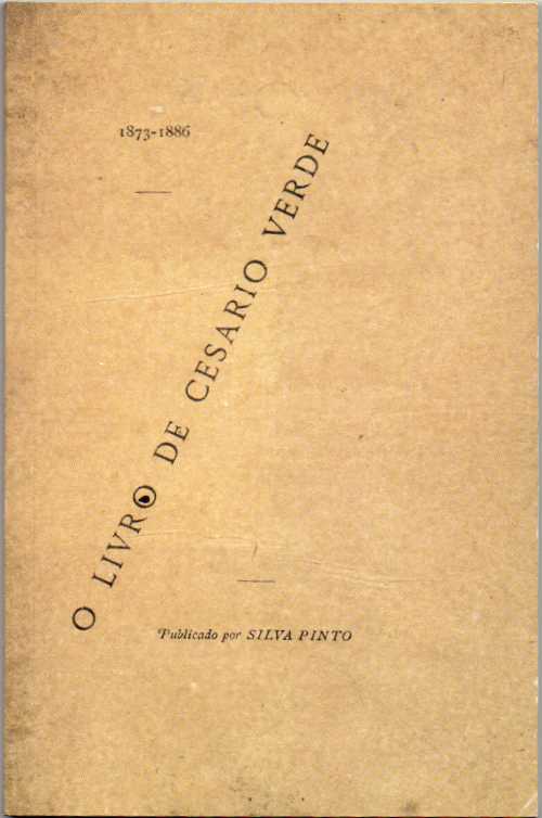 O livro de Cesário Verde (Fac-simile da 1ª edição)