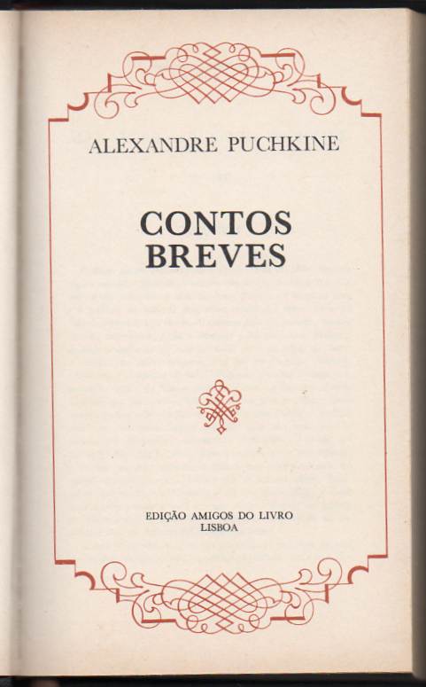 Contos breves - Alexander Puchkin