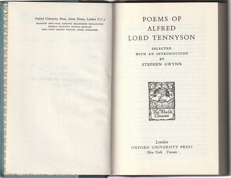Poems of Alfred Lord Tennyson (Pocket Edition)