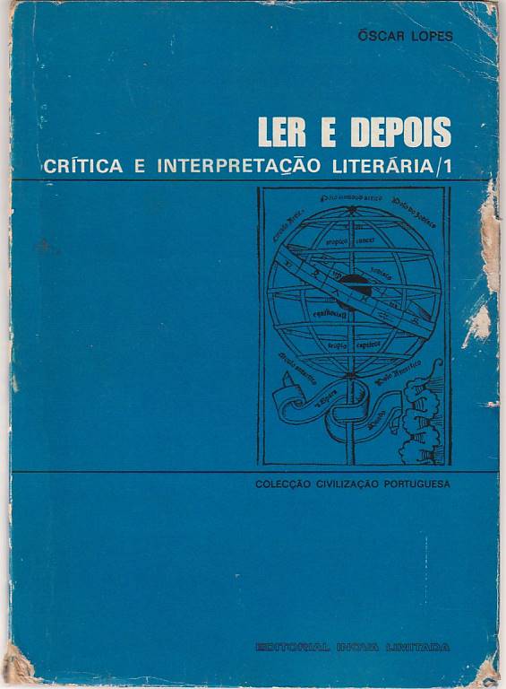 Ler e depois – Crítica e interpretação literária / 1