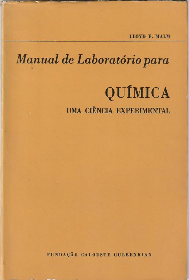 Manual de laboratório para Química