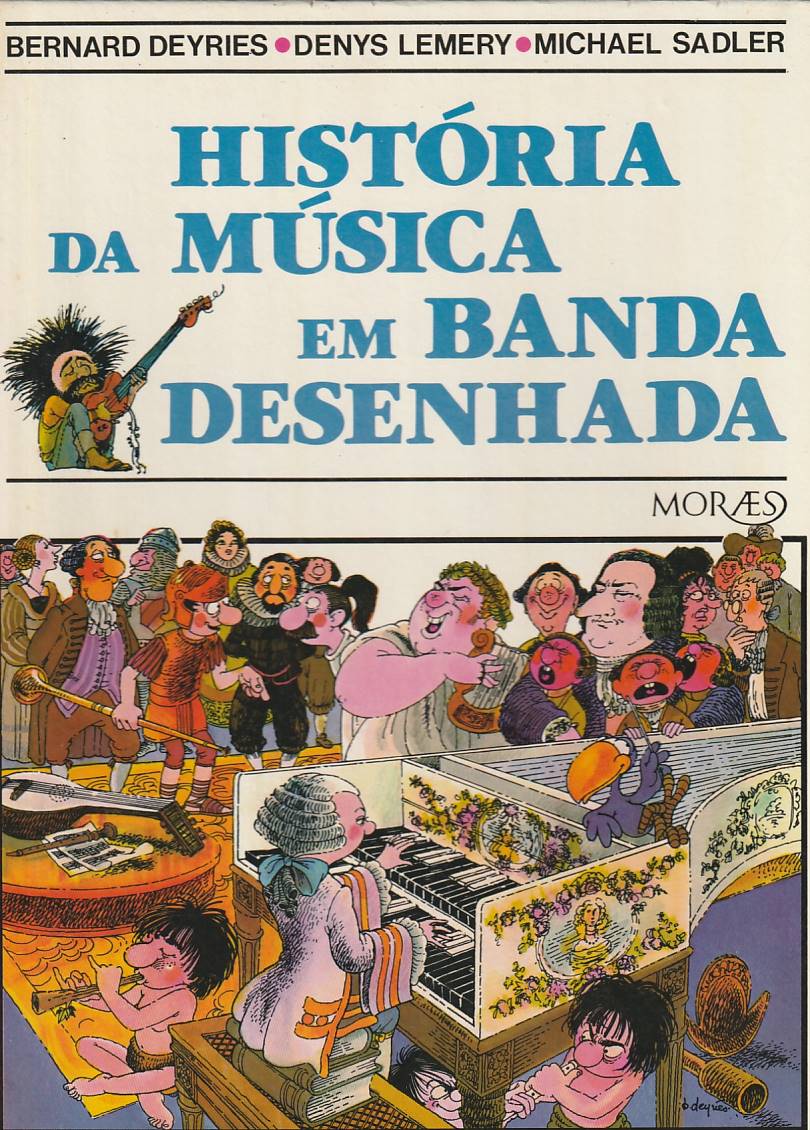 História da música em banda desenhada