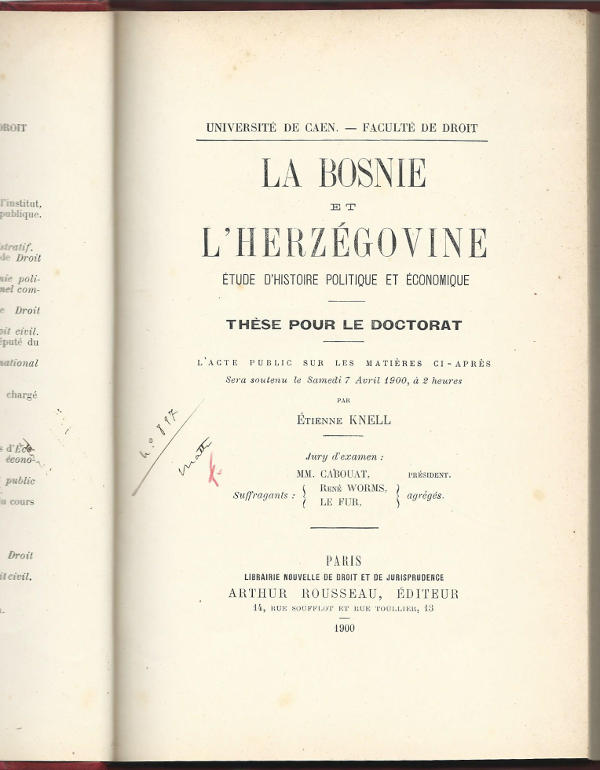 La Bosnie et l'Herzégovine