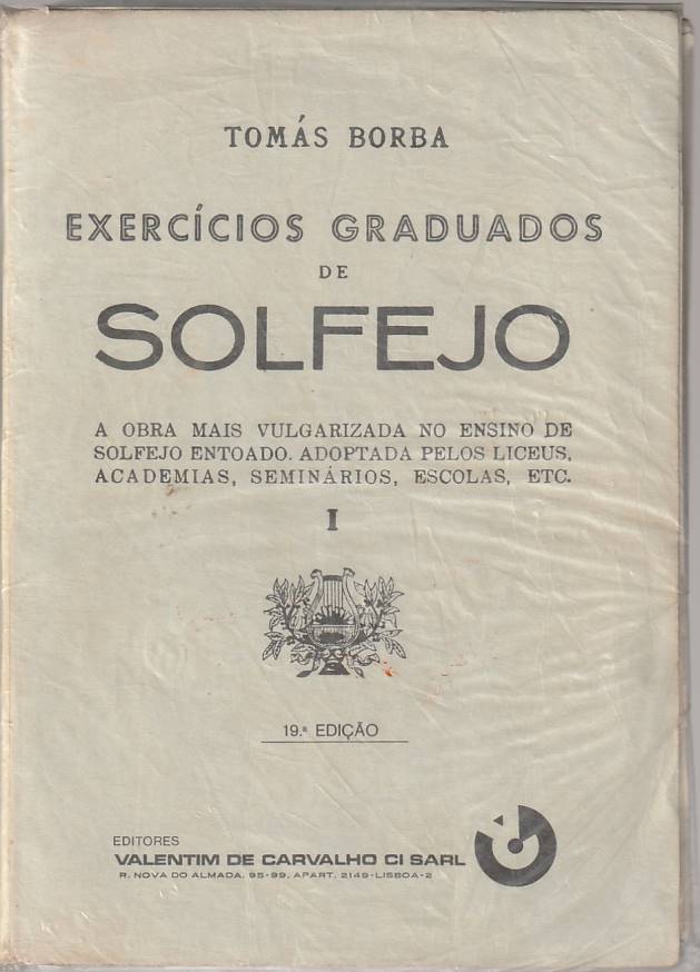 Exercícios graduados de solfejo Vol. 1