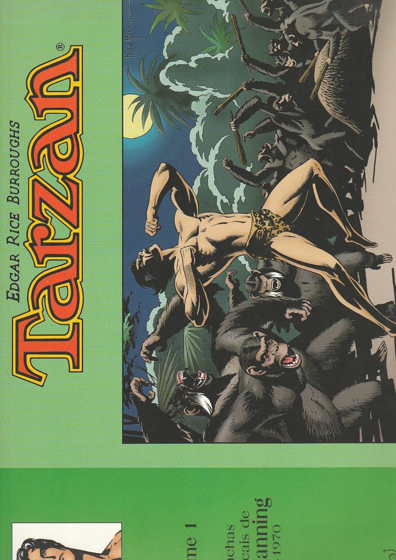 Tarzan Volume 1 – Pranchas dominicais de Russ Manning 1968-1970