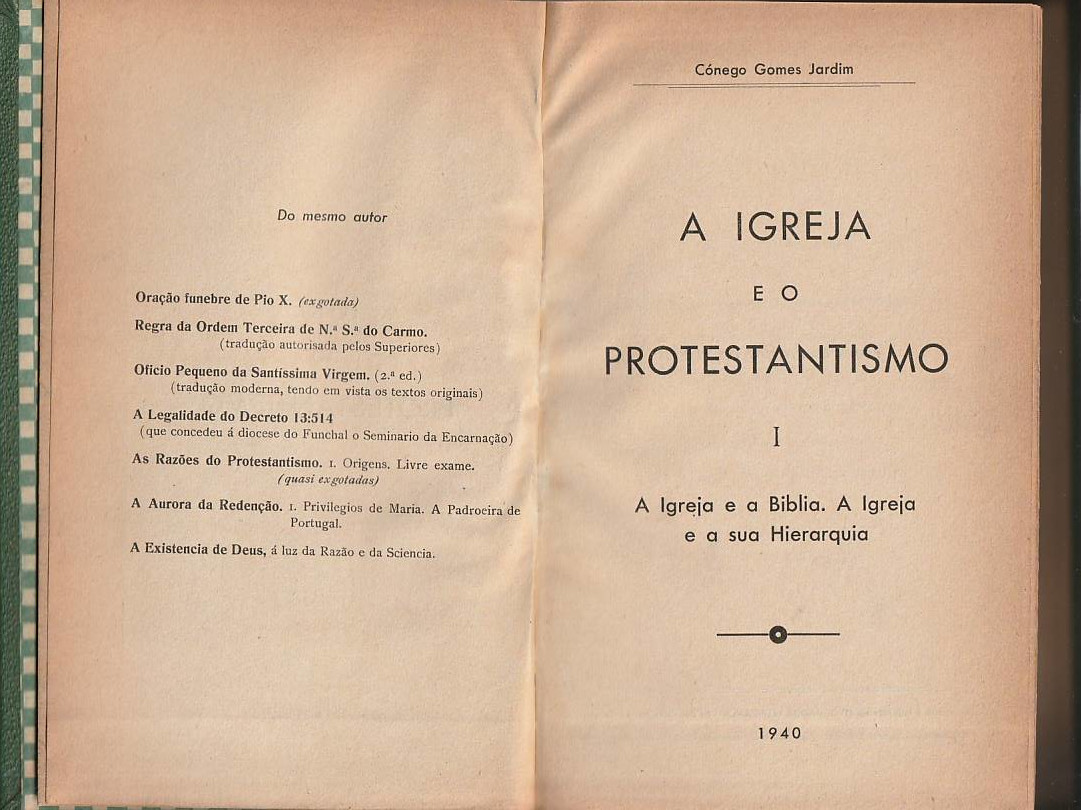 A Igreja e o Protestantismo