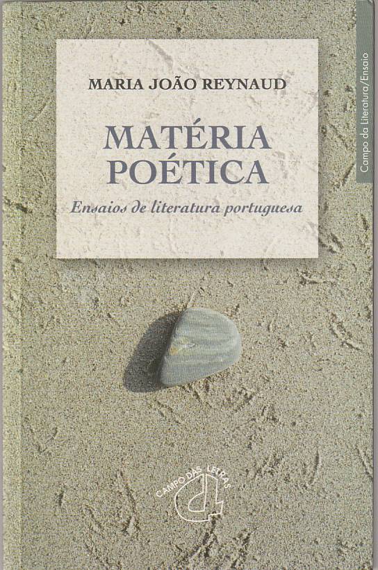 Matéria poética – Ensaios de literatura portuguesa