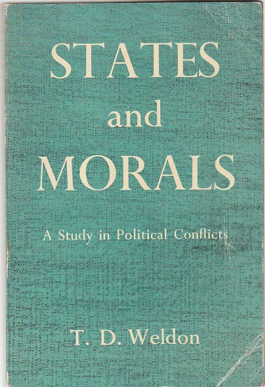 States and morals – A study in political conflicts