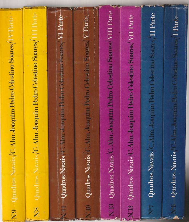 Quadros navais – 8 volumes