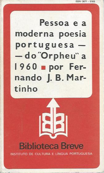 Pessoa e a moderna poesia portuguesa