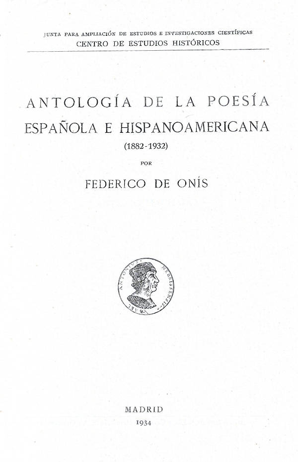 antologia de la poesia espanola e hispanoamericana
