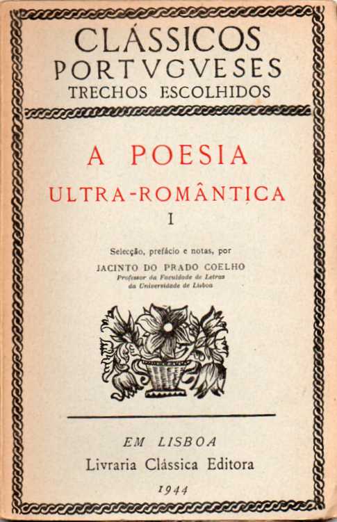 A poesia ultra-romântica – 2 volumes