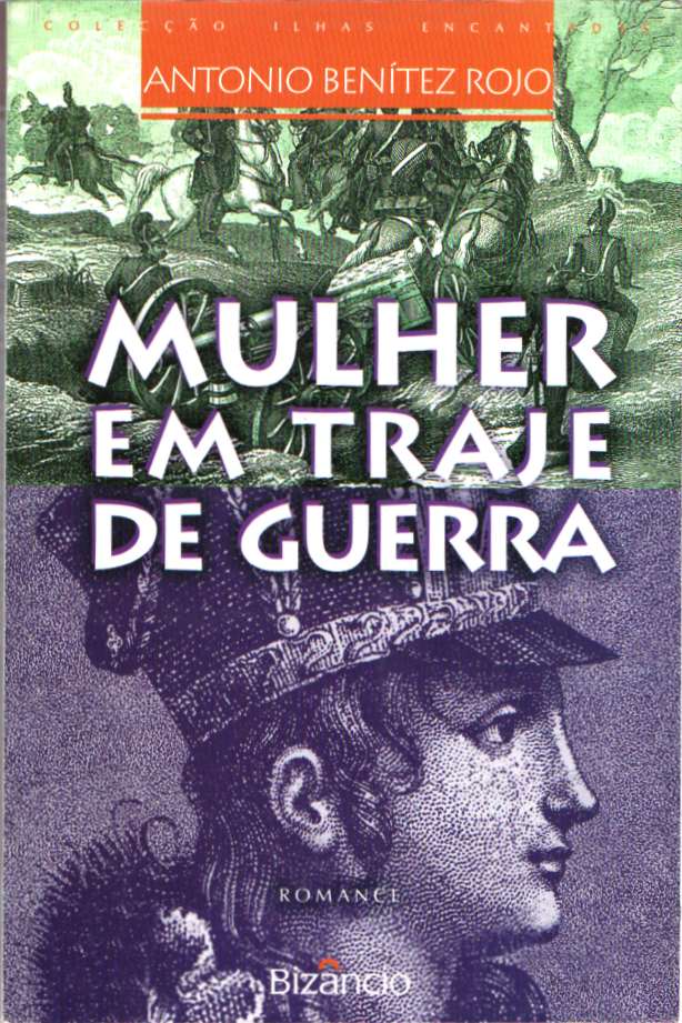 Mulher em traje de guerra