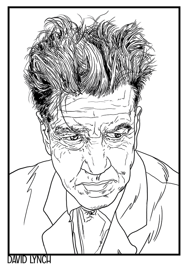 David Lynch A4, por Horácio Gomes