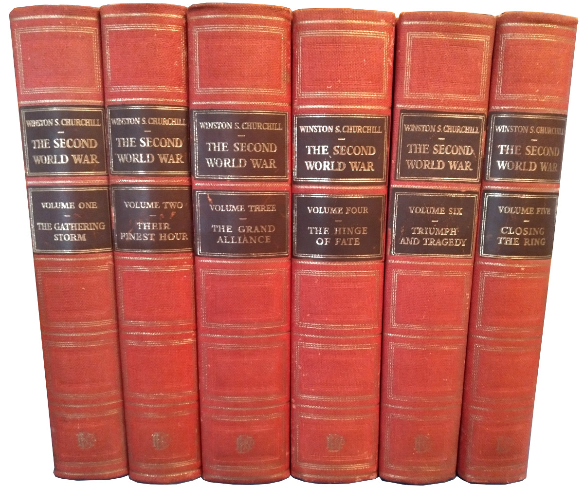 Winston Churchill – The Second World War – Chartwell Edition – 6 volumes