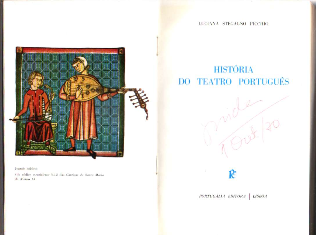 História do teatro português - Luciana Stegagno Picchio