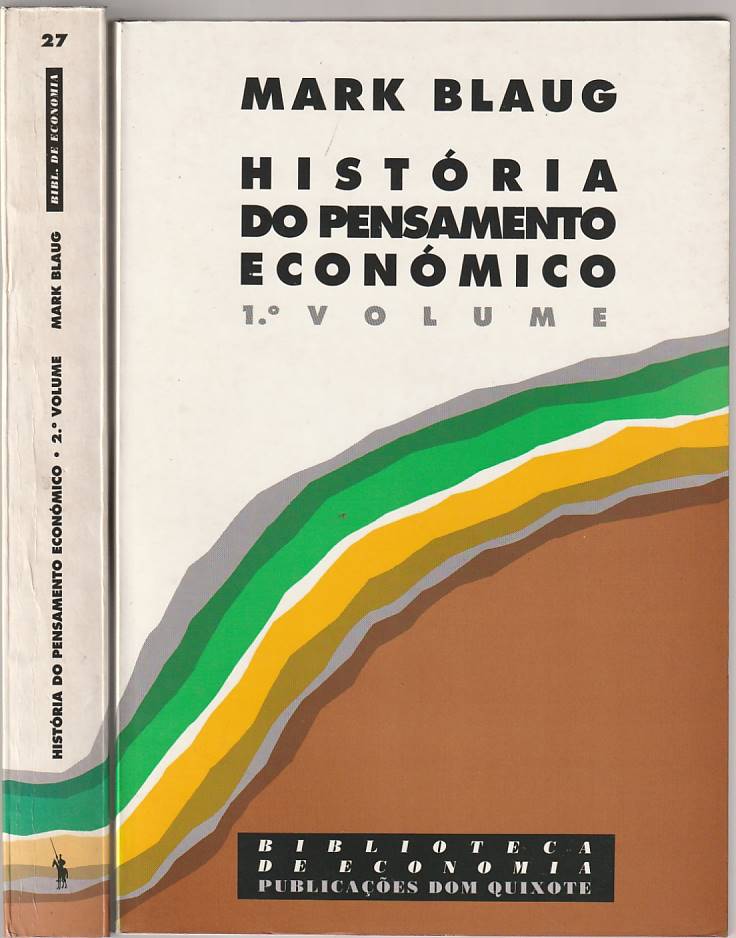 História do pensamento económico – 2 volumes