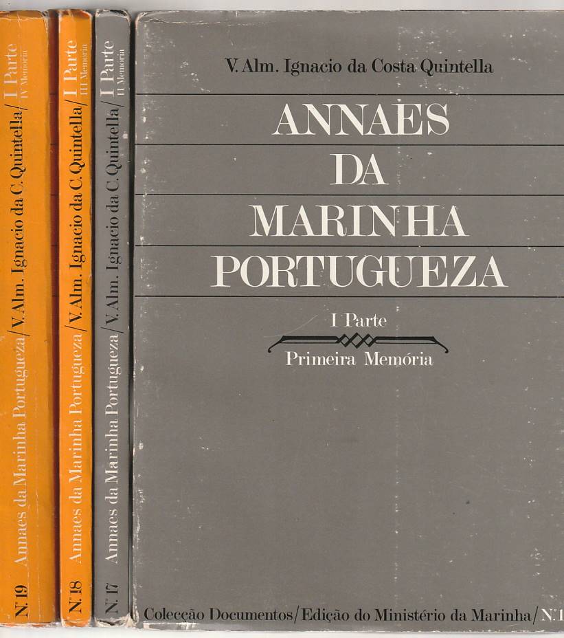 Annaes da Marinha Portugueza – 4 volumes