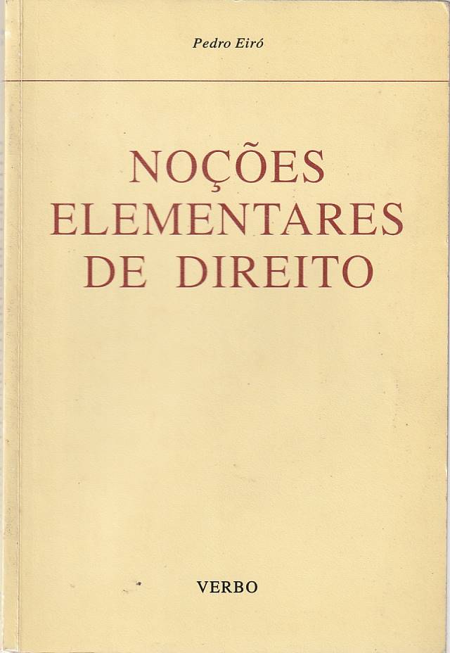 Noções elementares de Direito