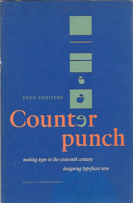 Counterpunch – Making Type in the 16th century, designing typefaces now