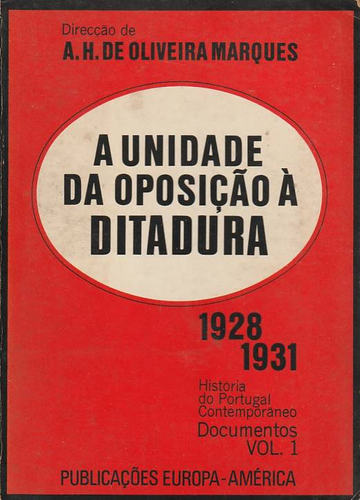 A unidade da oposição à Ditadura 1928-1931